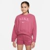 Bluza Nike Sportswear  Trend FLC Crew DV2563 633 różowy M (137-147)